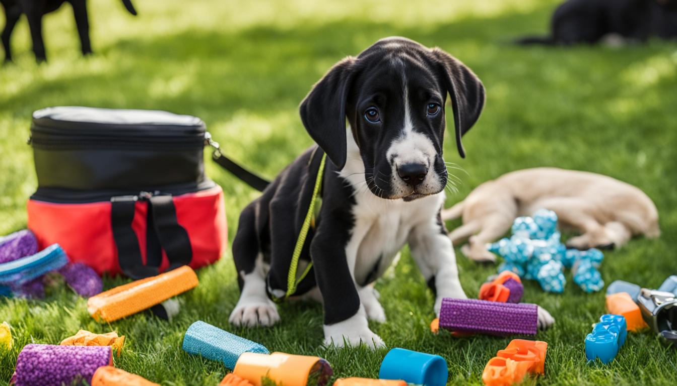 Best Practices for black and white great dane puppy